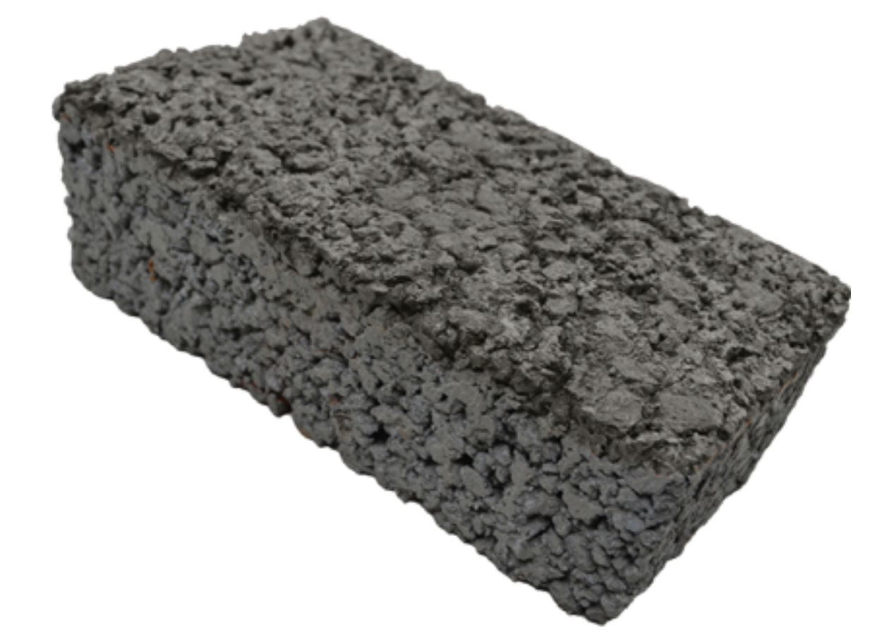 Eco Pavers with a rough, permeable finish