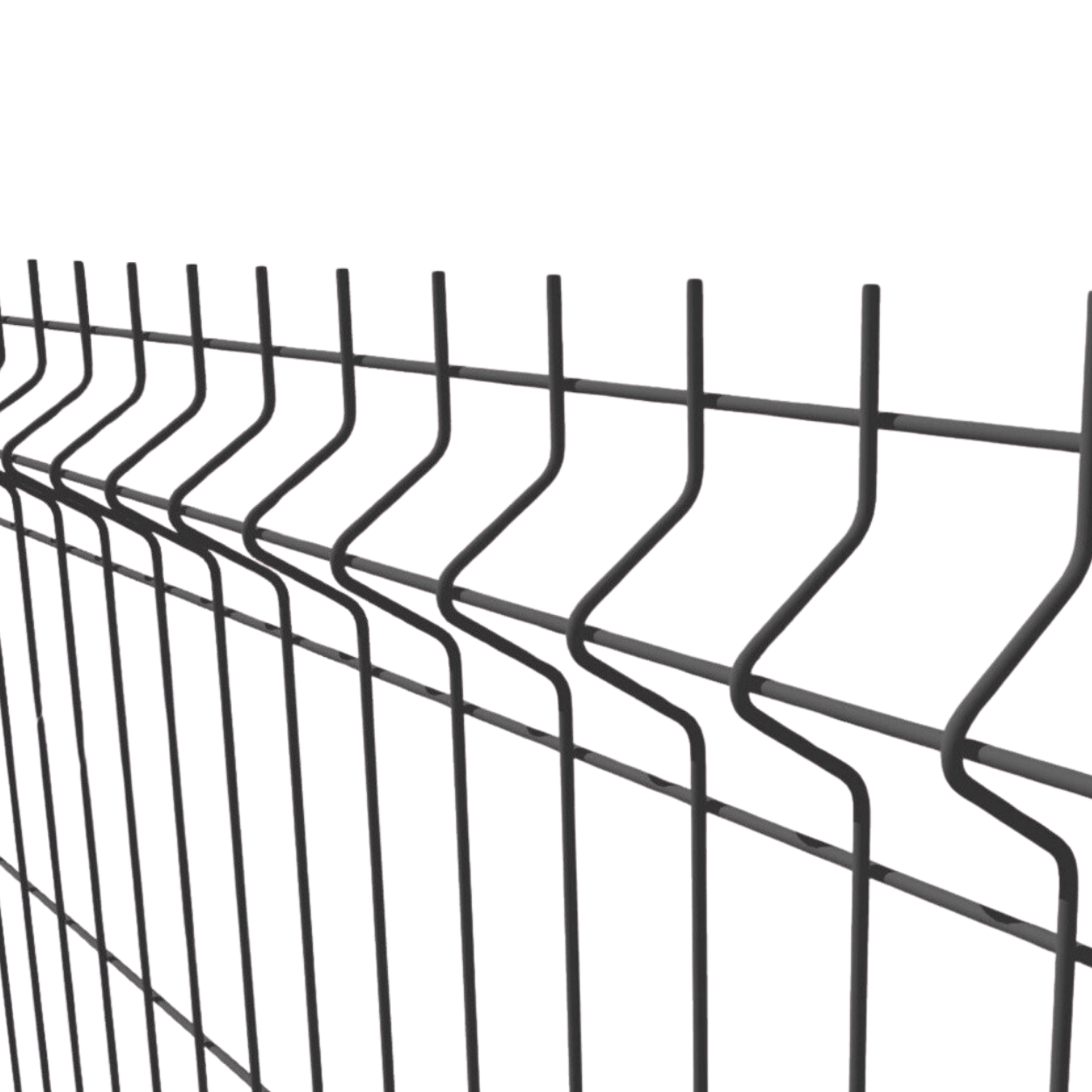 A 3D galvanised MeshGuard security panel